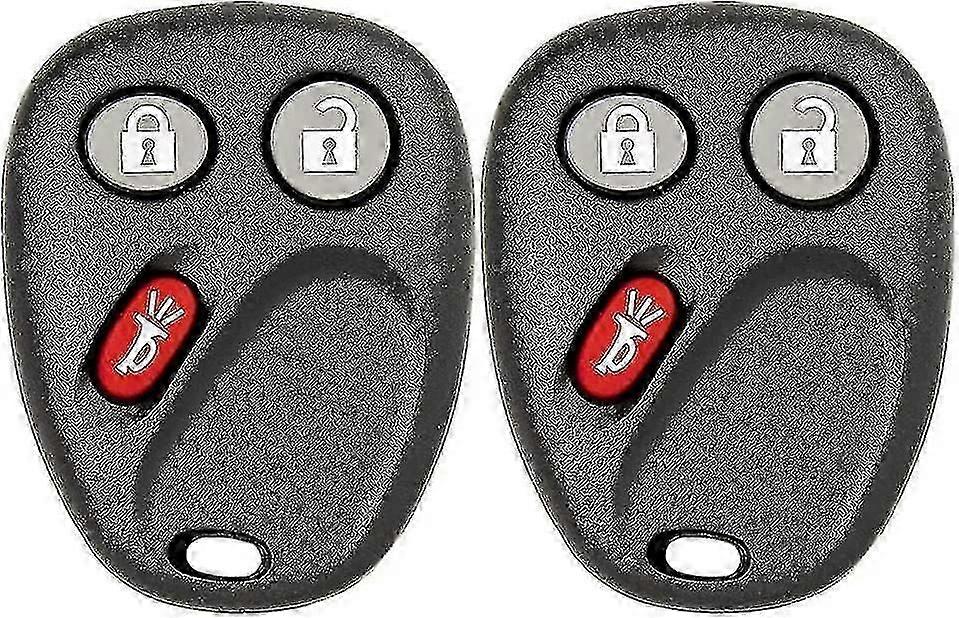 Replacement Key Remote Control for Cadillac & Chevrolet Vehicles (2-Pack)
