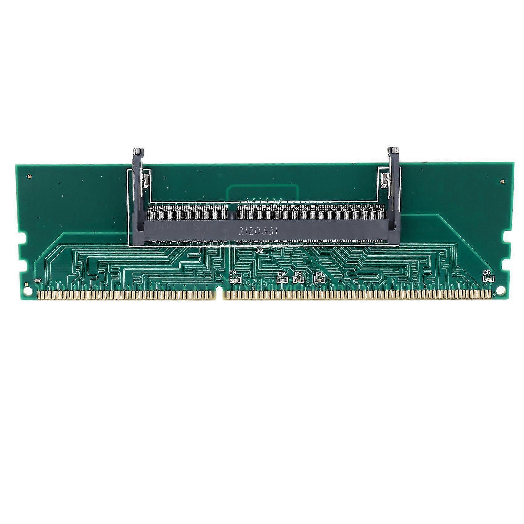 DDR3 bærbar SO-DIMM til stasjonær DIMM-minne RAM-kontaktadapter DDR3 Ny adapter for bærbar PC Intern
