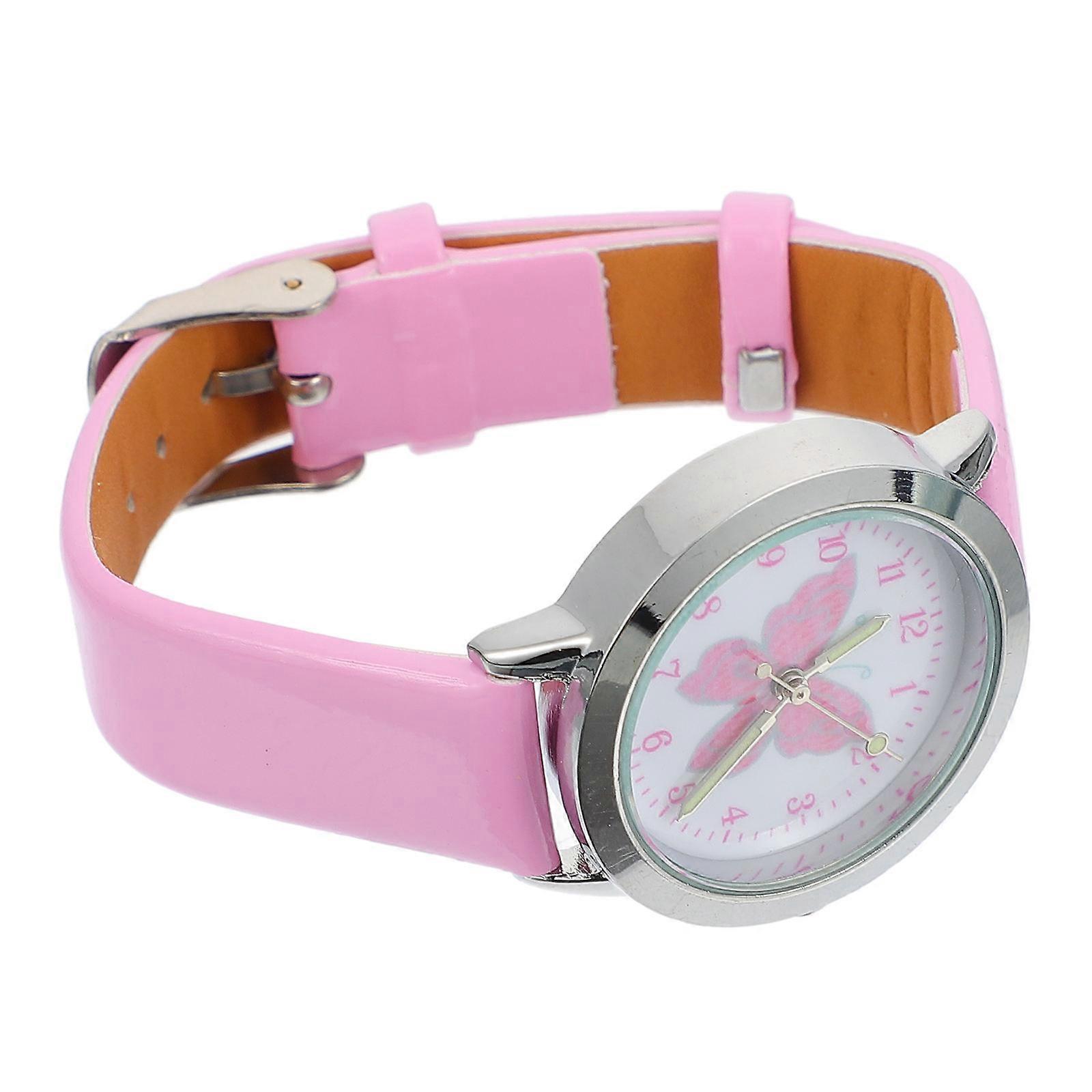 Cartoon Watch Daily Learning Time Use with Luminous Feature 1Pc