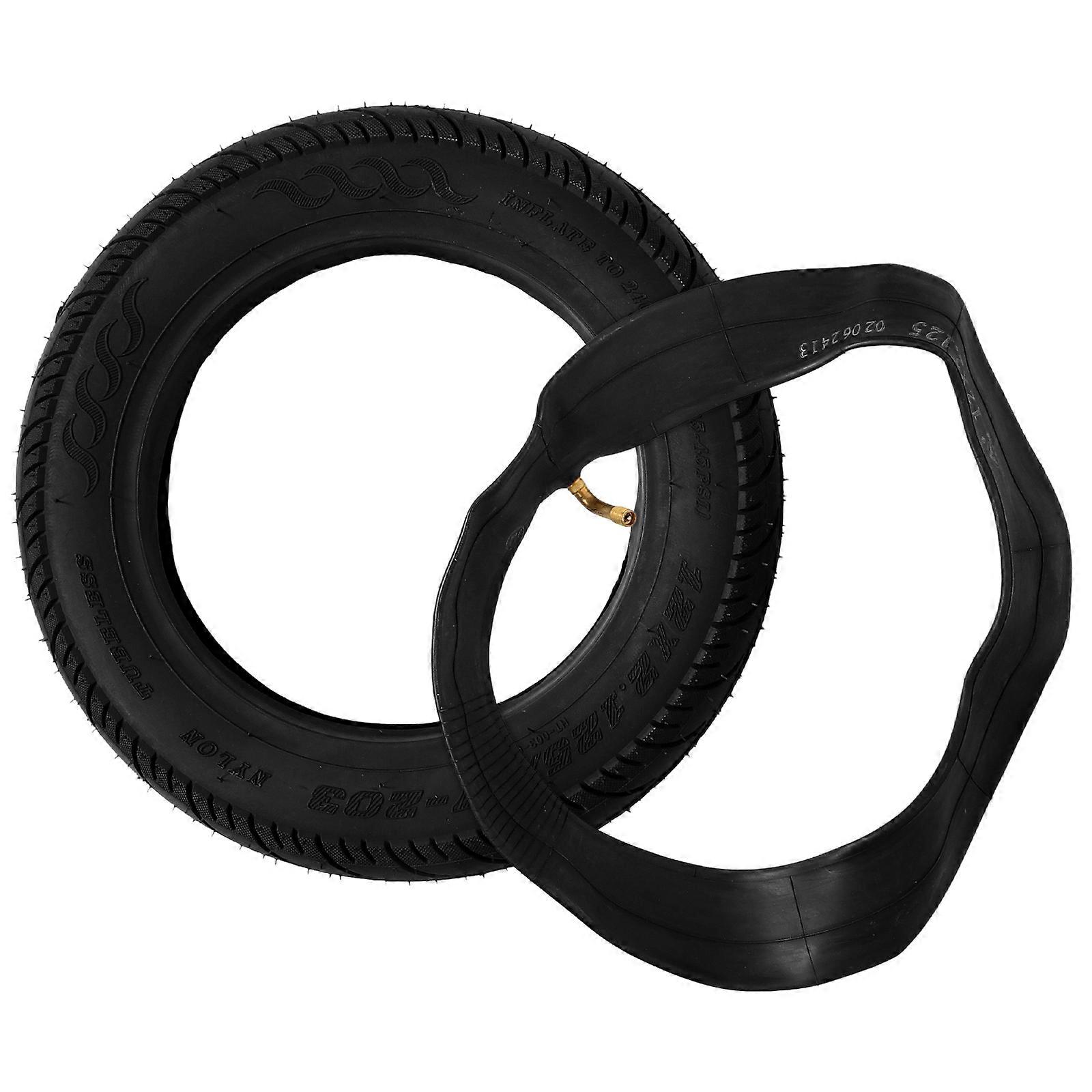 Inner Tube Replacement Electric Scooter Tire Set Easy Installation Rubber Material For Various Terrains 1Set