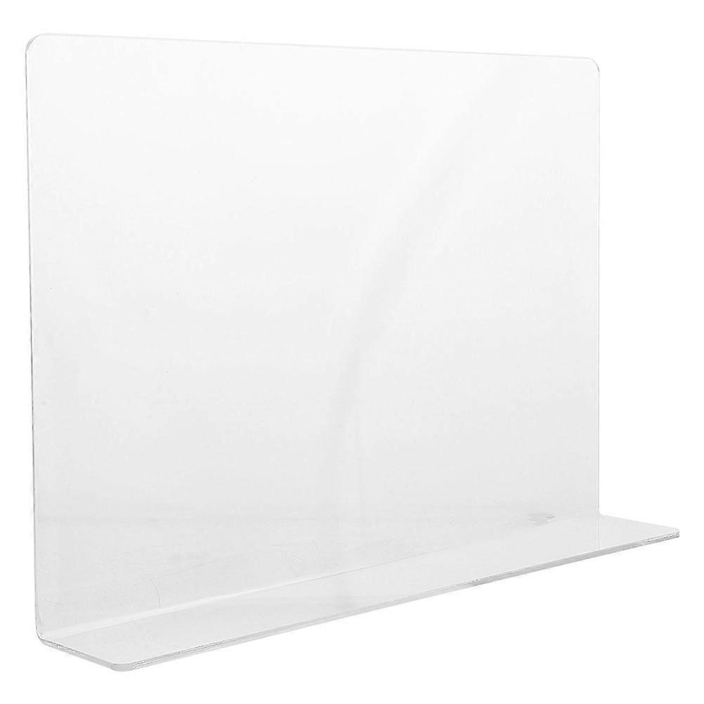 Acrylic Sink Splash Guard for Kitchen Smooth Baffle Board for Dish Washing, Easy to Install, Decor Friendly Design