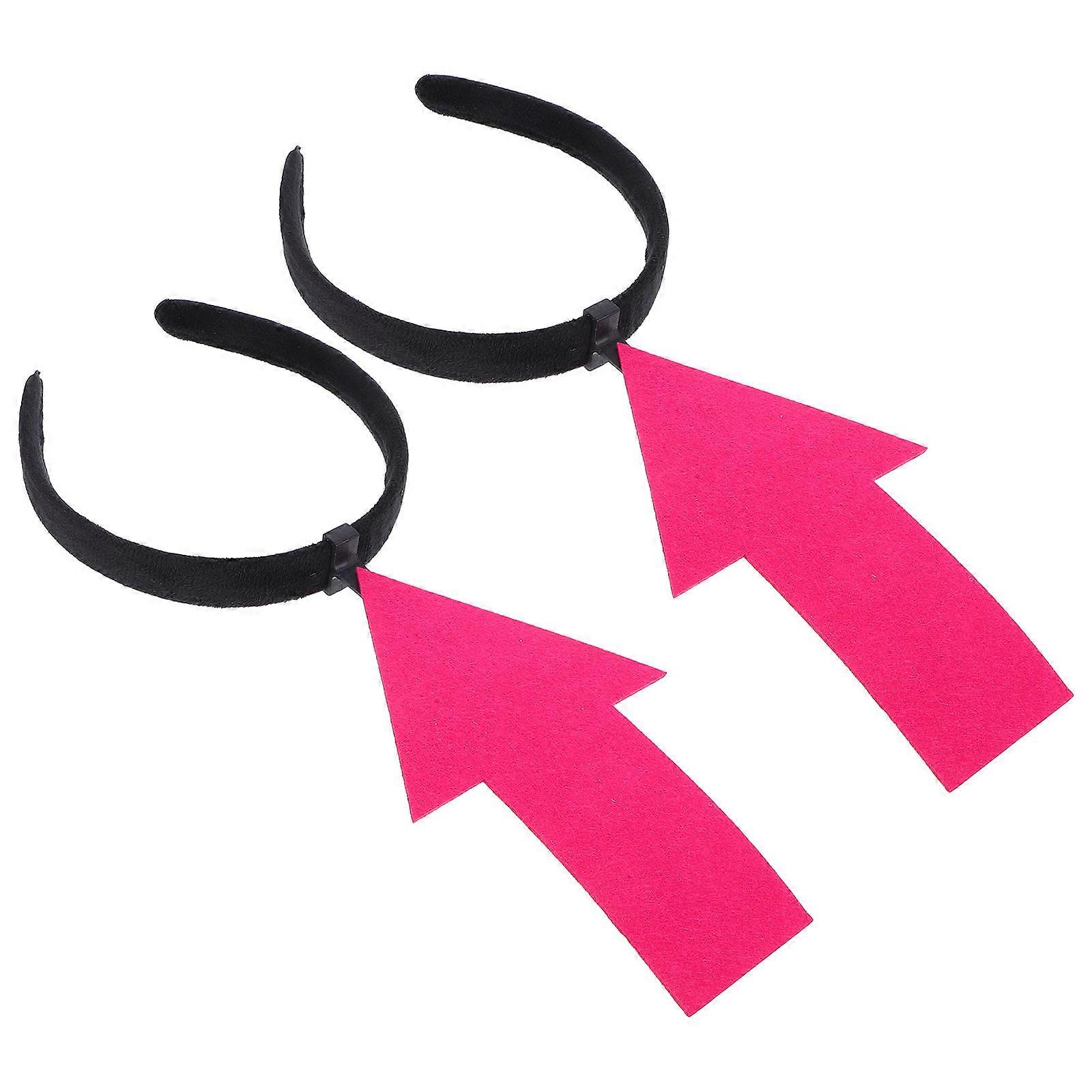 Here's a refined and engaging product description for your **Funny Arrowhead Headbands**:

 

🎉 **2pcs Funny Arrowhead Headbands for Women** 🎉