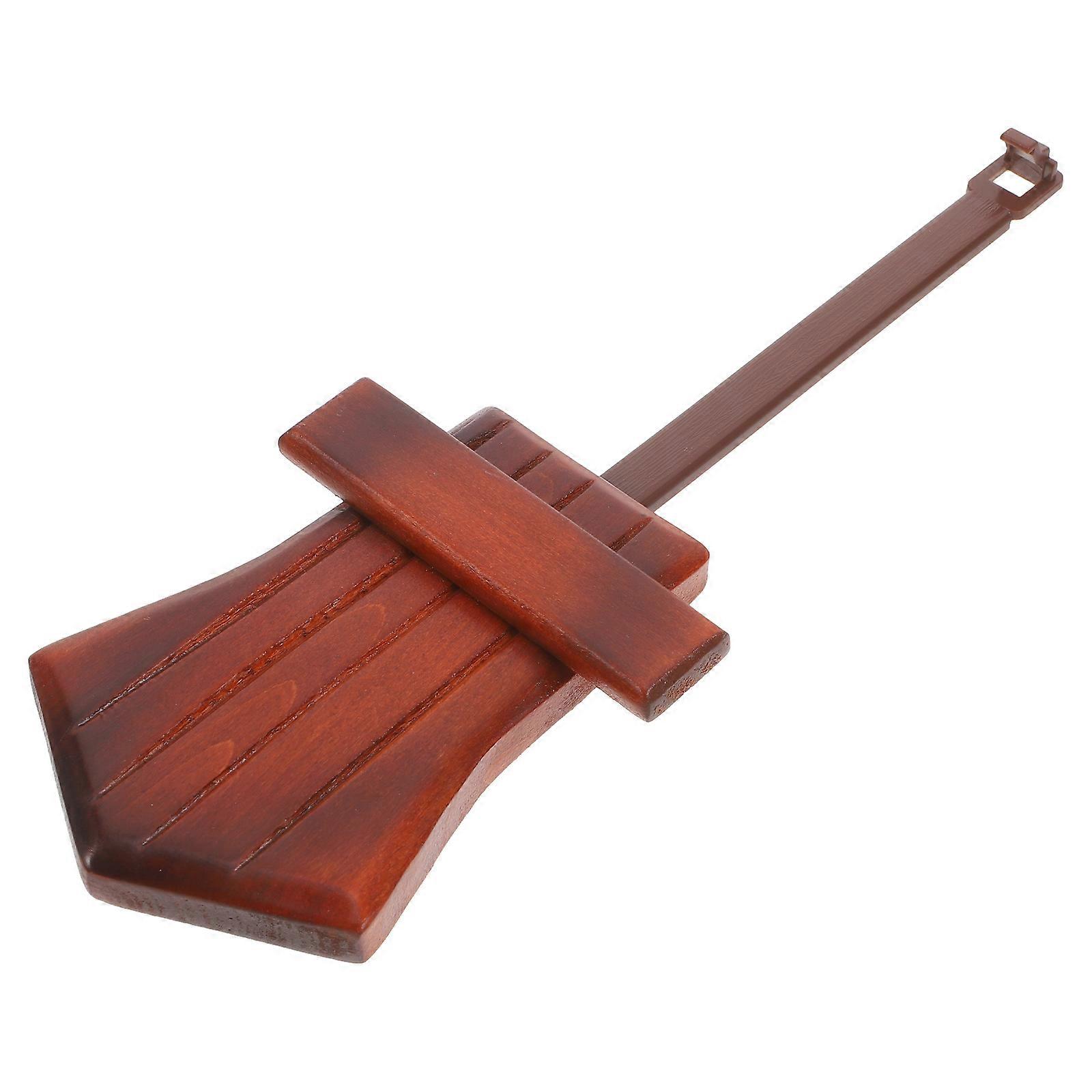 Wood ABS Clock Pendulum for Cuckoo Clock Repair Brown Color Ensures Easy Replacement and Stylish Design 7.5 inches