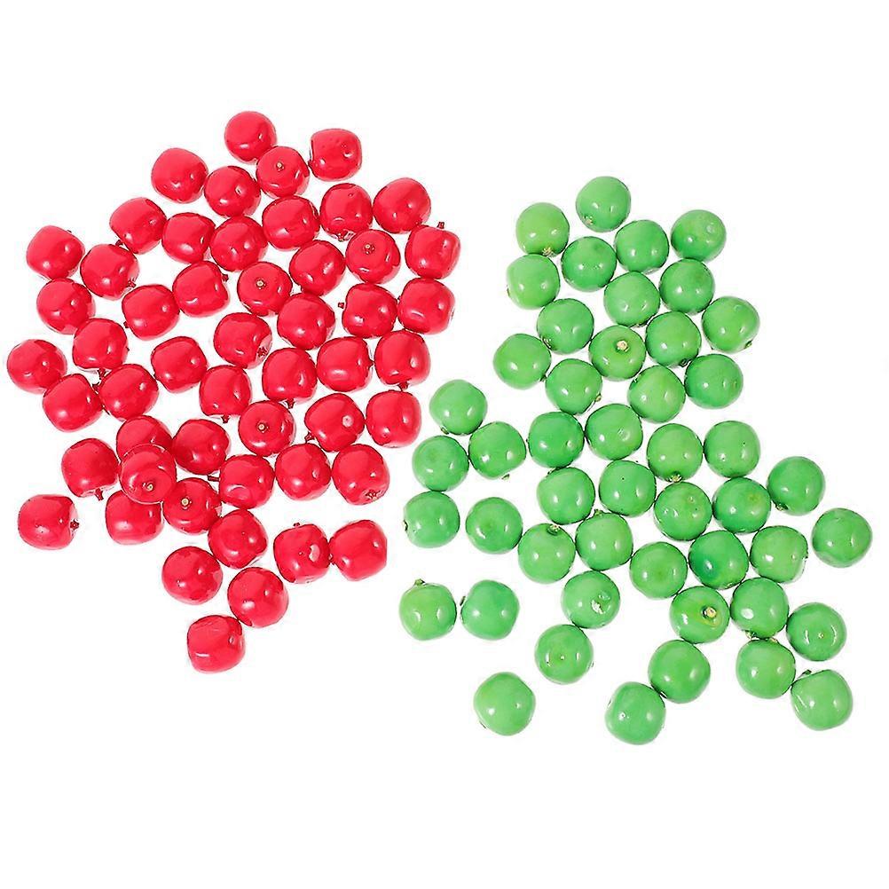 Lifelike Mini Artificial for Home Decor Photo Props and Fruit Baskets Assorted Color 120pcs