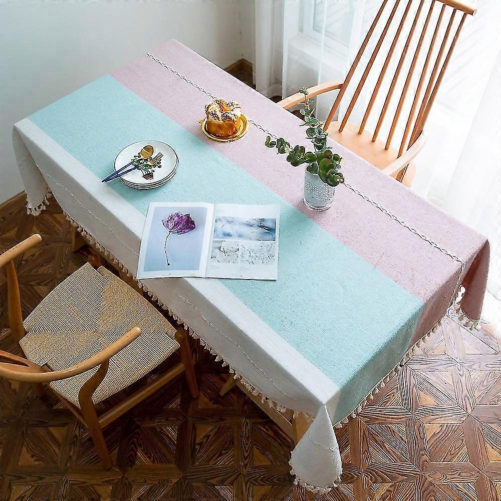 Elegant Rectangular Tablecloth 140x240cm for Dining Room & Kitchen Decor