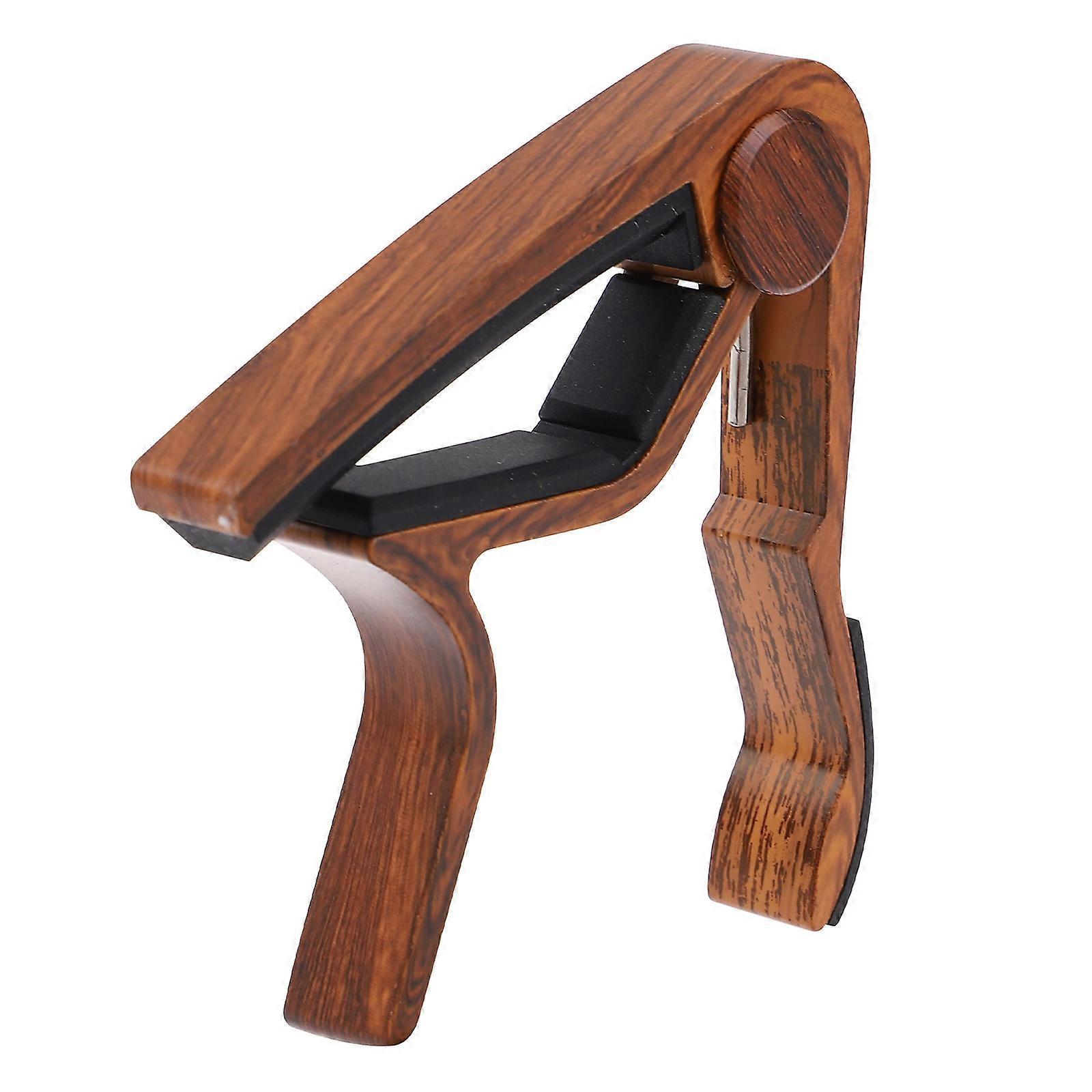 Zinc Alloy Guitar Capo Clamp for Acoustic, Electric, and Folk Guitars – Durable, Scratch Resistant Tuning Accessory for Tone Modification