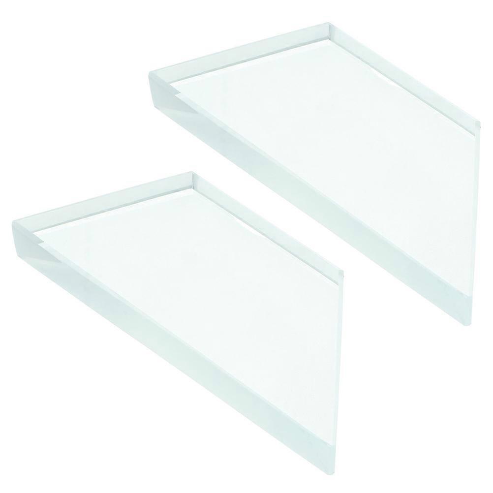 Optical Glass Lens for School Use 2 Pieces Trapezoidal Shape Lightweight and Portable