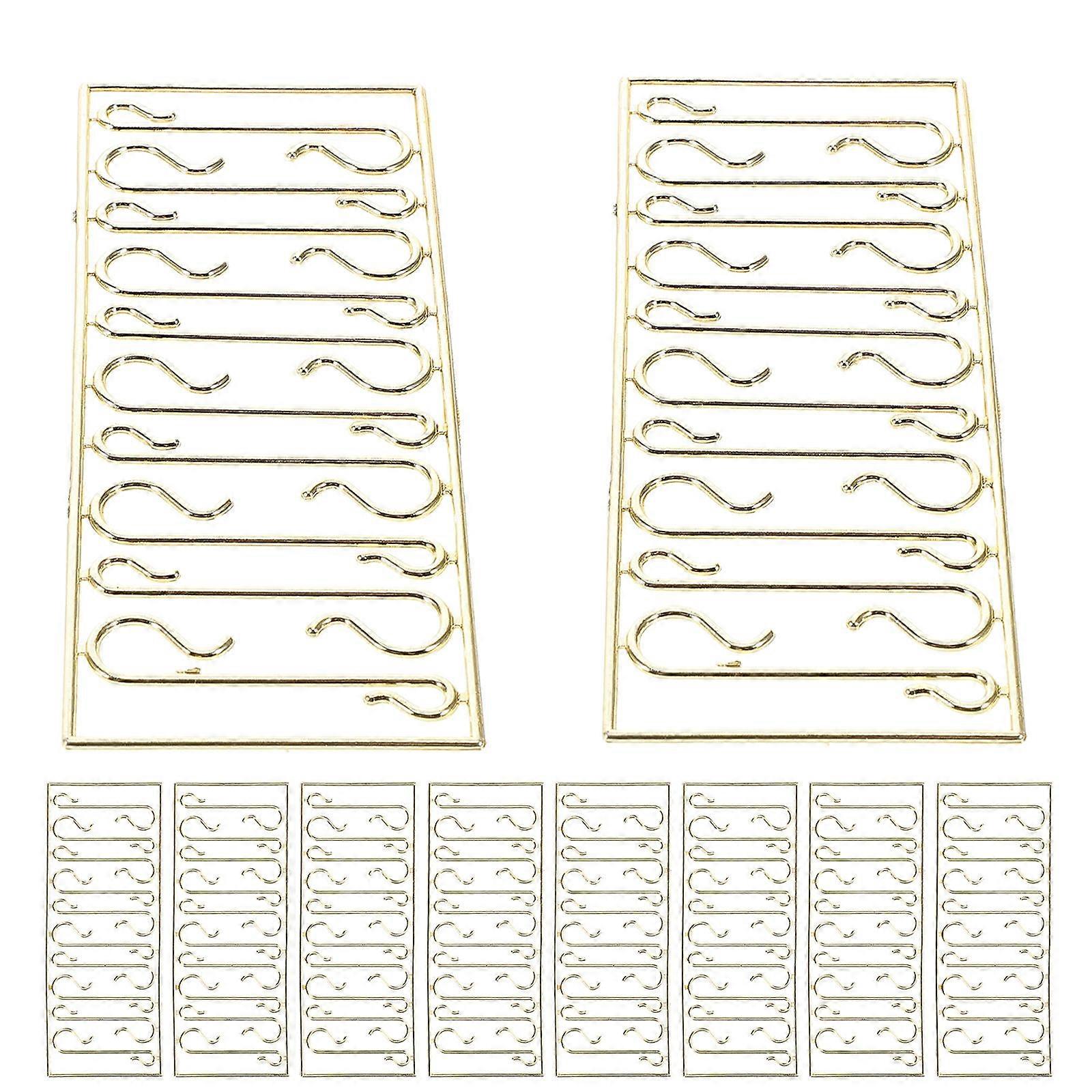 Here's a polished and engaging product description for your **100pcs S Hooks For Hanging Christmas Decorations**:
π **100pcs S Hooks for Hanging