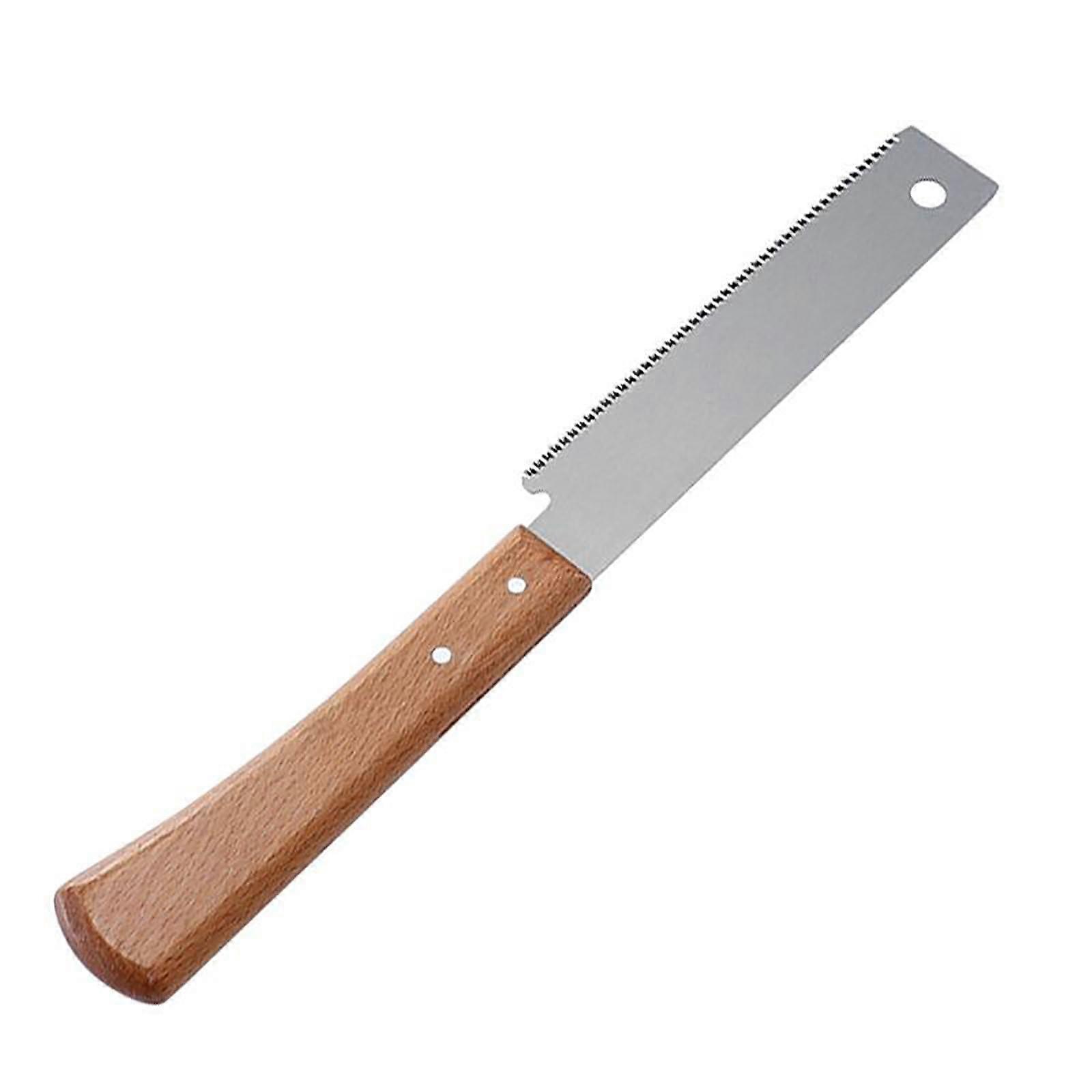 Japanese Hand Saw Woodworking Tools for Precise Flush Cuts, Flexible Blade, 30cm x 3.2cm x 5cm, Silver, 5 Pack