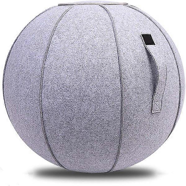 Ergonomic Sitting Ball, Anti-burst PVC Inner Ball Ensures Safety, Activation of Core Muscles & Improved Posture for Office