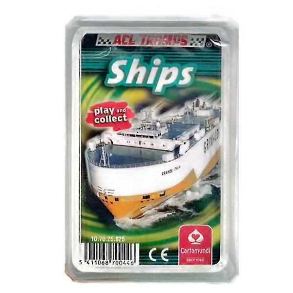 Ace Trumps Cartamundi Ship Playing Card Deck