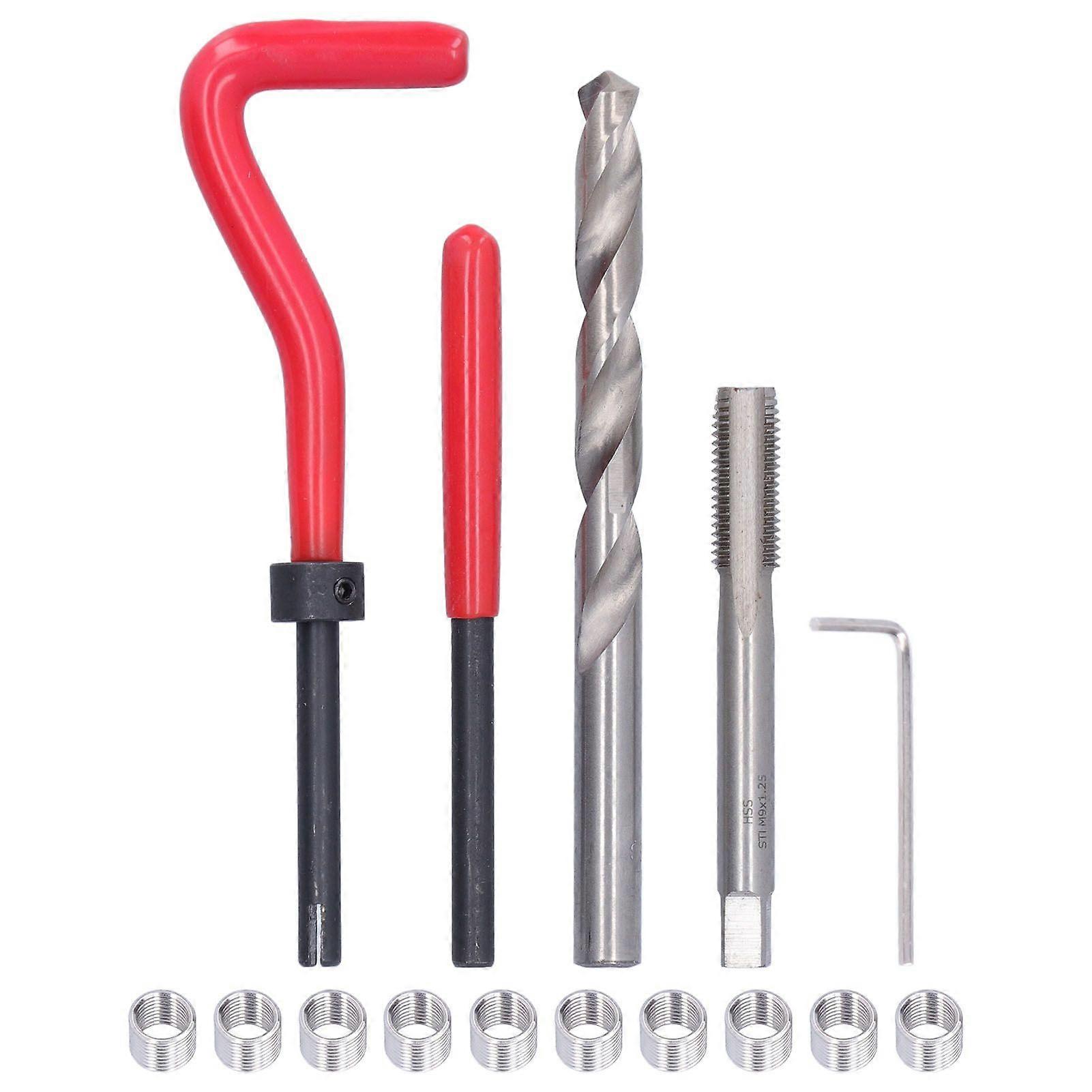 M9x1.25mm thread repair inserts kit for auto repairing