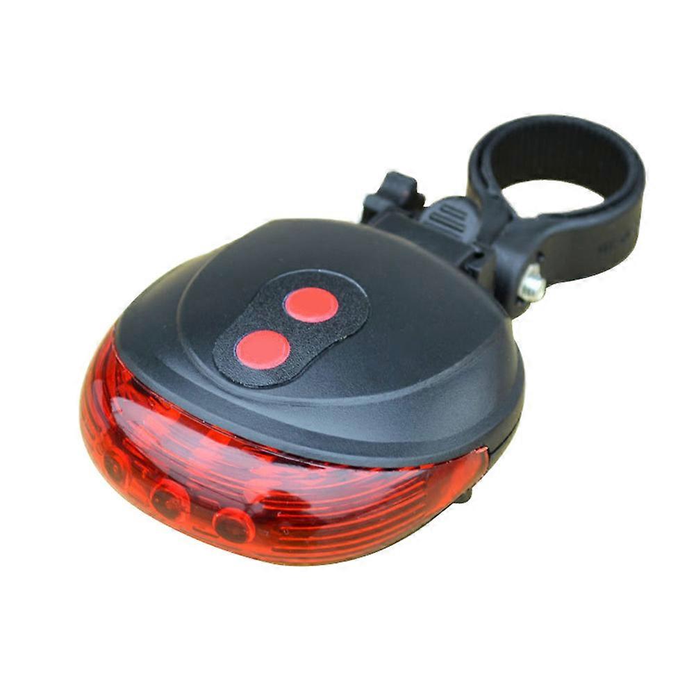 Lámpara de seguridad para bicicleta de montaña con LED superbrillantes y opciones de destello constante