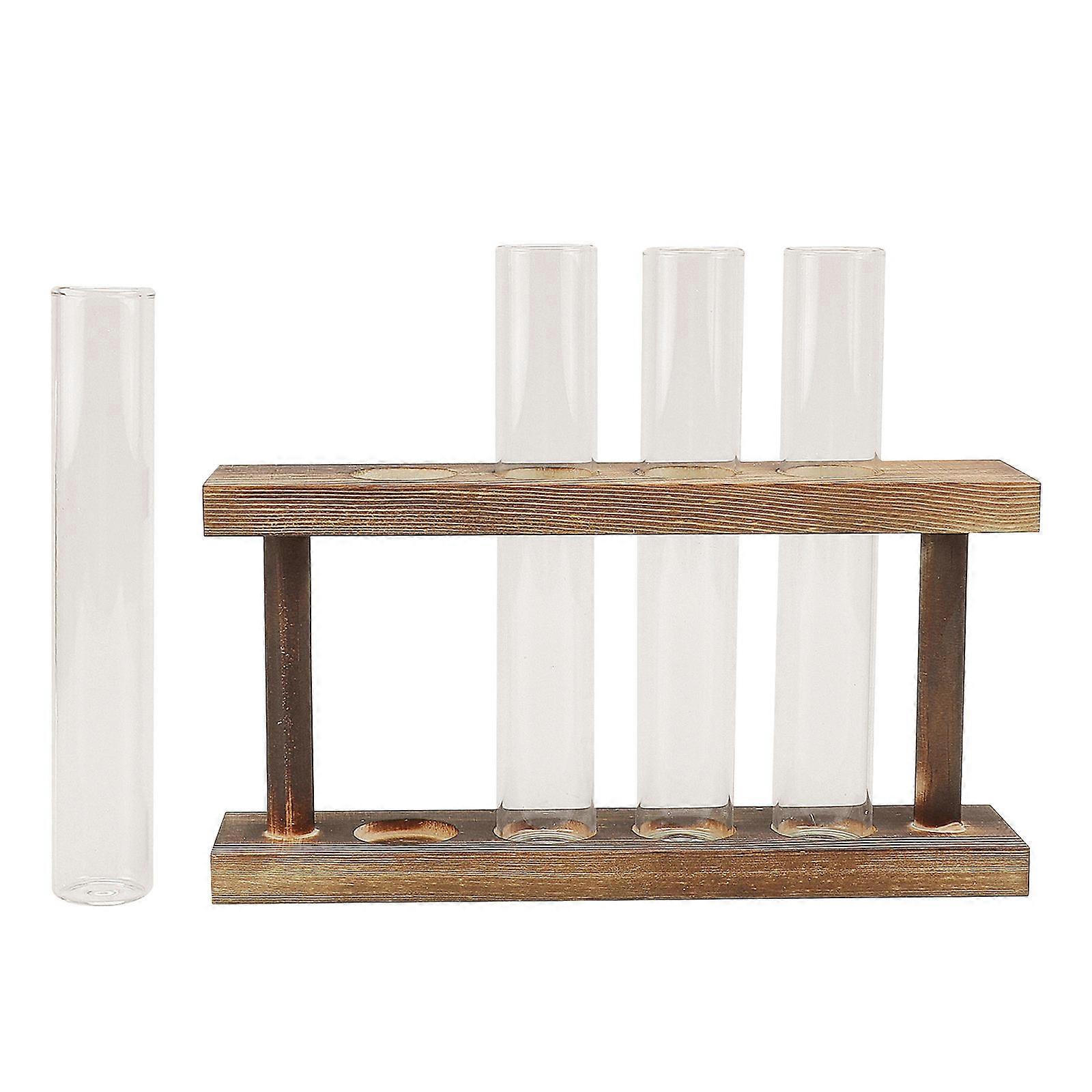 Practical Cylinder Vase, Robust Glass Suitable for Plant Display