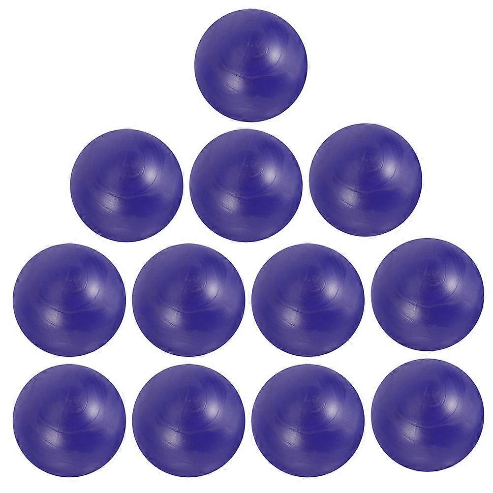 12 Pcs Blue Resin Mini Table Football Balls for Playing Durable Replacement Soccer Balls