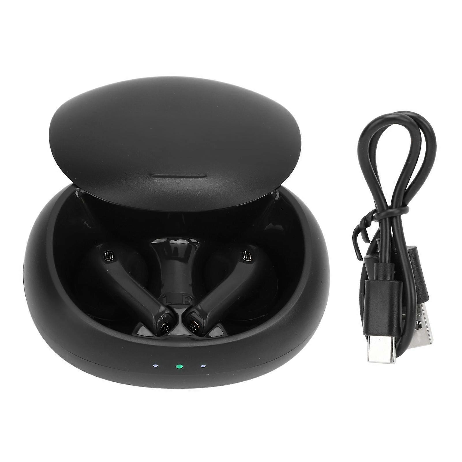 Offline Translator Earbuds Noise Reduction Noise Reduction AI Technology Instant Simultaneous Translation Device Black