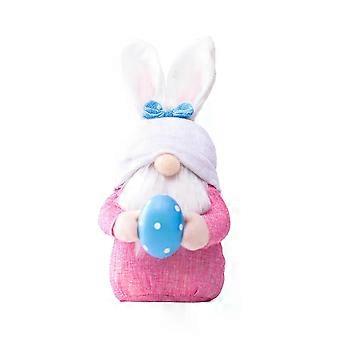 Plush Toys Rabbit Ears Easter Decorations Gnome Shape Kids Toys Christmas Decoration Bunny Doll
