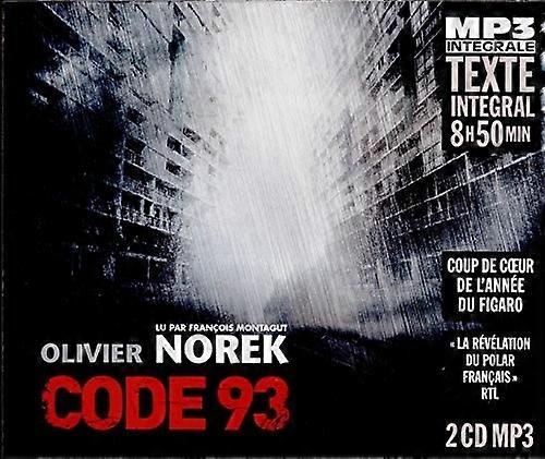Olivier Norek - Code 93  [COMPACT DISCS] USA import