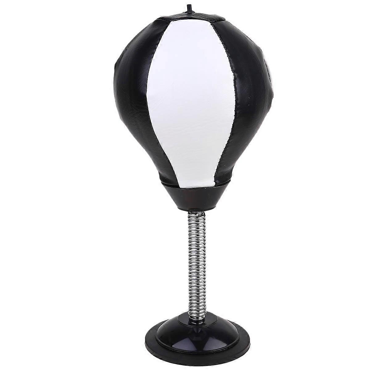 Compact Desk Punching Bag Mini Round Shape For Home Office Gym Use 25X10X10CM 1Pack
