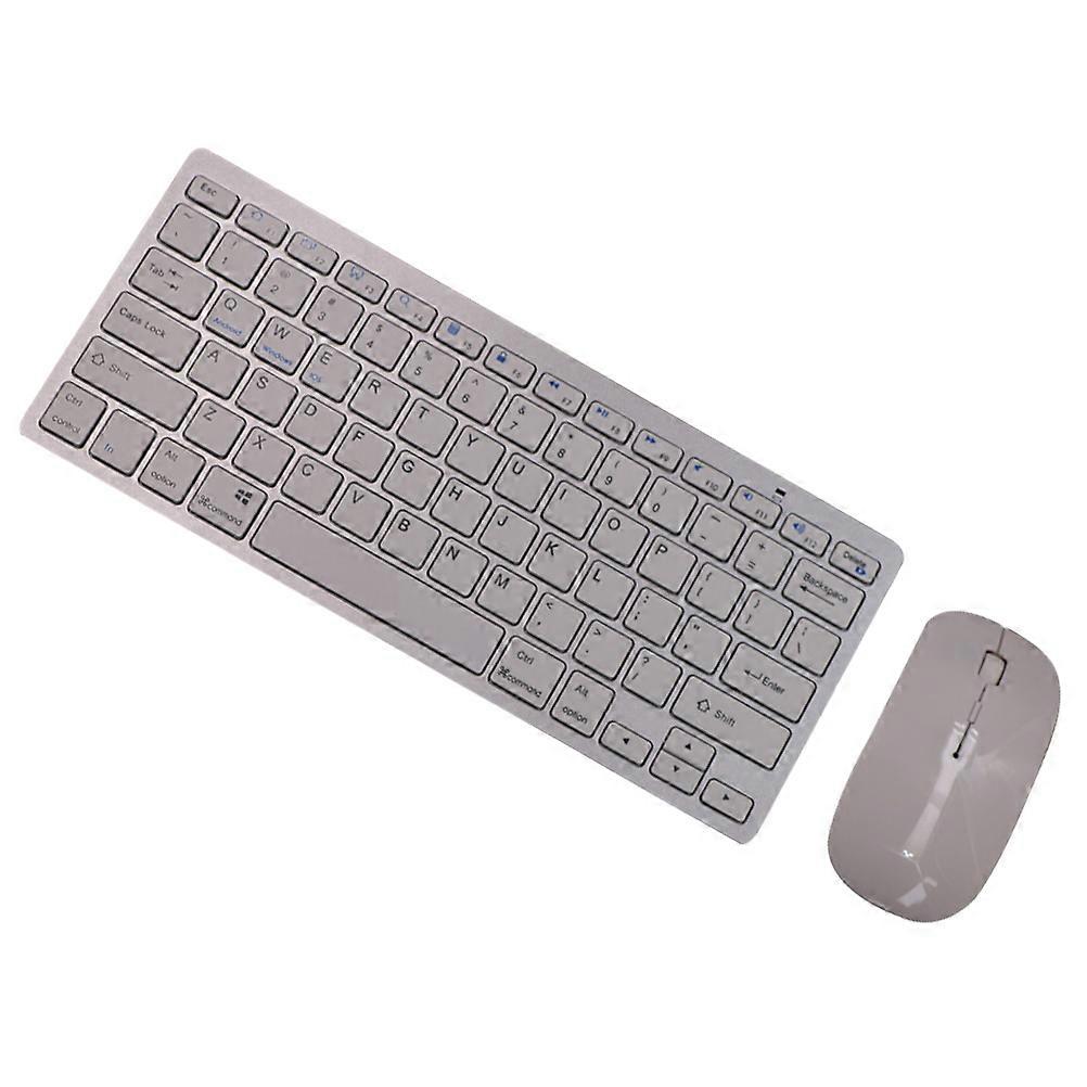 Ergonomic Wireless Keyboard And Mouse Set For Home Use In Ultra-Thin Style With Fast Response Function 2Pcs