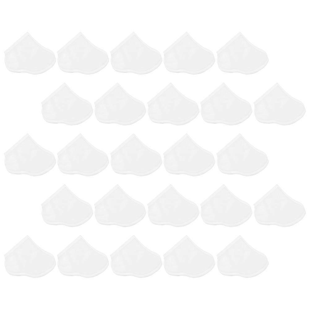 Moisturizing Use Foot Covers 25 Pairs Breathable Design For Salon Use And Home Use 29.5X23.5Cm White Color