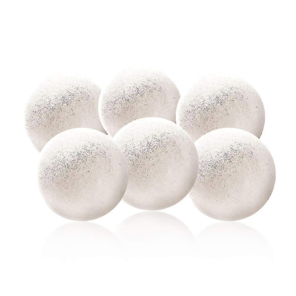 6-pack Wool Tumble Dryer Balls Reusable Natural Fabric Softener