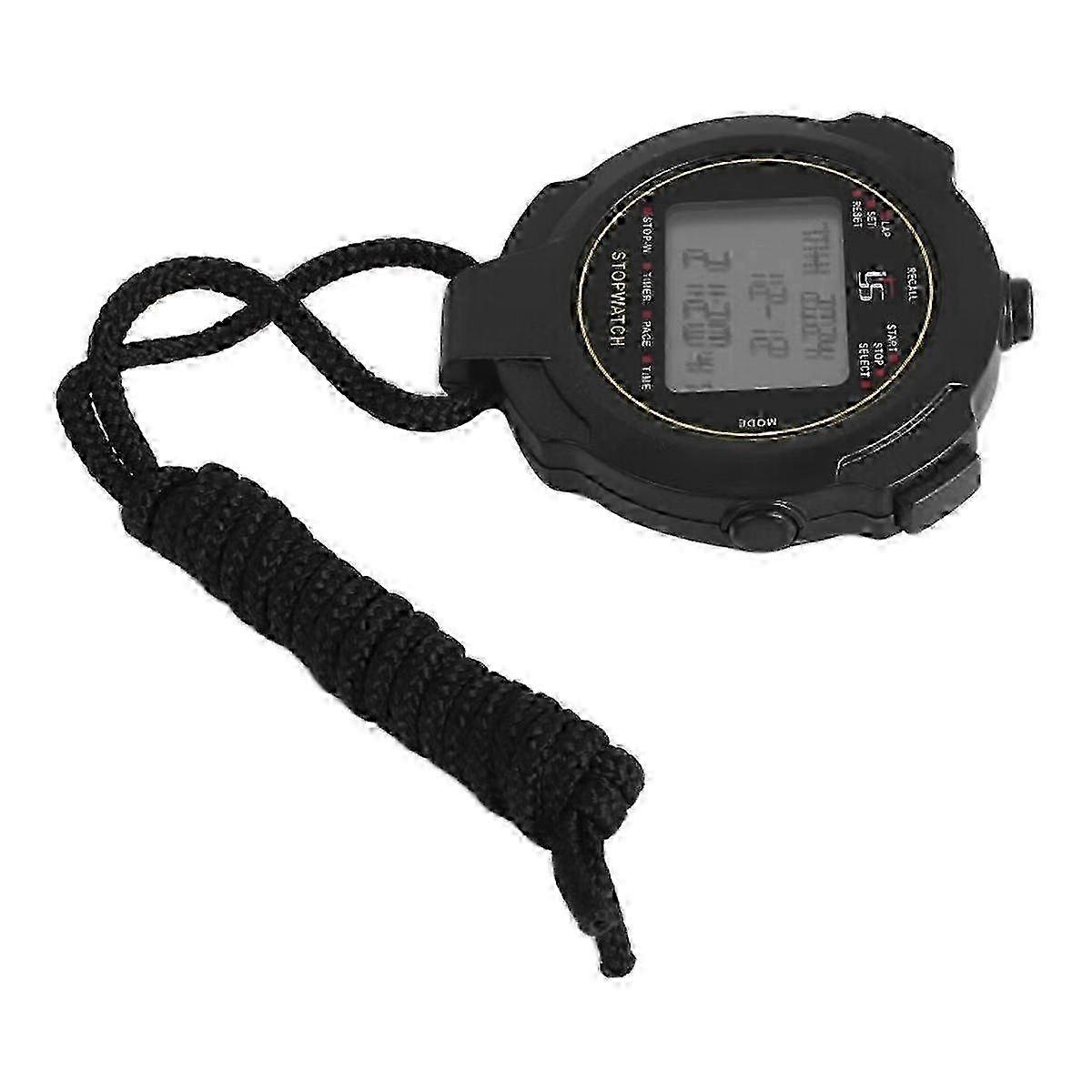 2025 Digital Sports Stopwatch, 10Lap /Split Memory Stopwatch Count Down Timer, Large Display Waterproof 1 Edition 0610