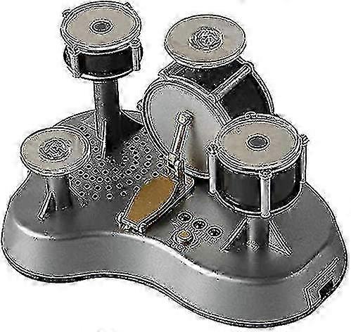 2025 Electronic Mini Desktop Drum Kit, Finger Touch Drum, Novel Desktop Drum Kit
