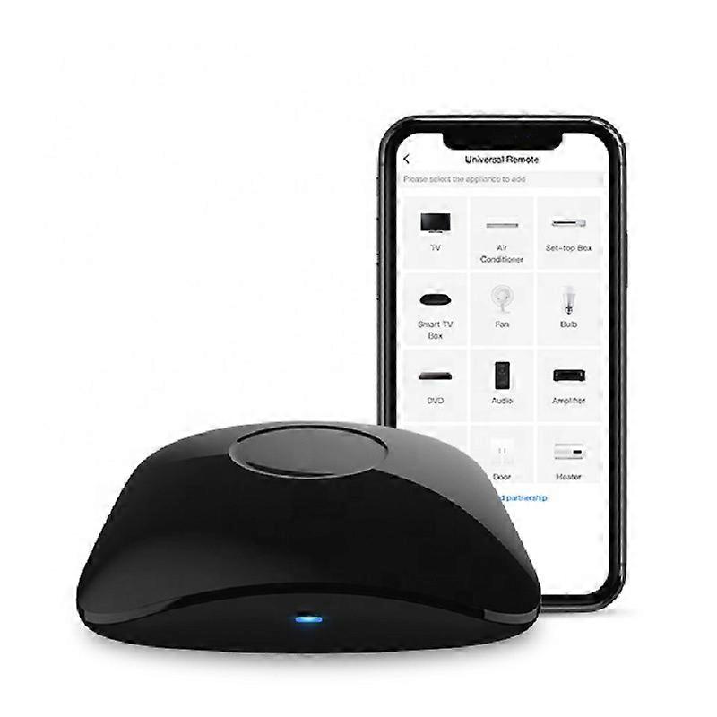 RM4 pro IR RF 433/315MHz (pas de cryptage, code fixe) WiFi Télécommande universelle Domotique intelligente Compatible avec Alexa et Google Home