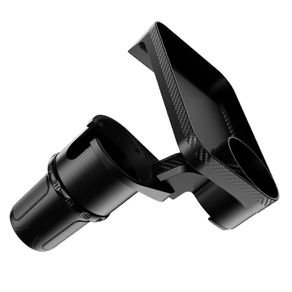 Auto Cup Holder with Rotatable Tray, Multifunctional Drink Holder and Food Tray, Sturdy SpaceSaving Installation for Drinks and Snacks