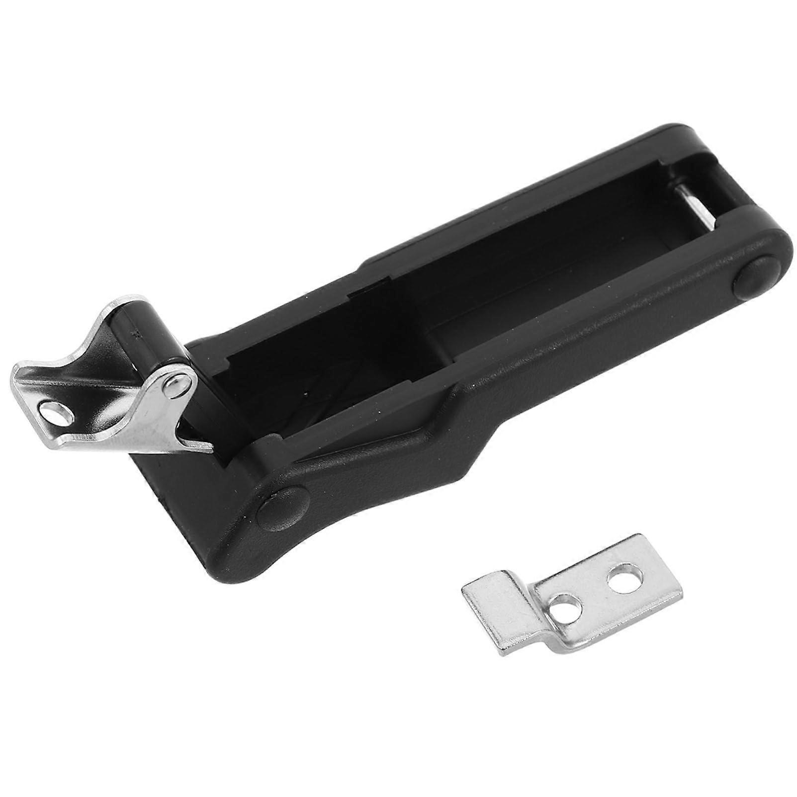 Cabinet Lock Black Mechanical For RVs Campers Boat Trailers Electrical Distribution Boxes