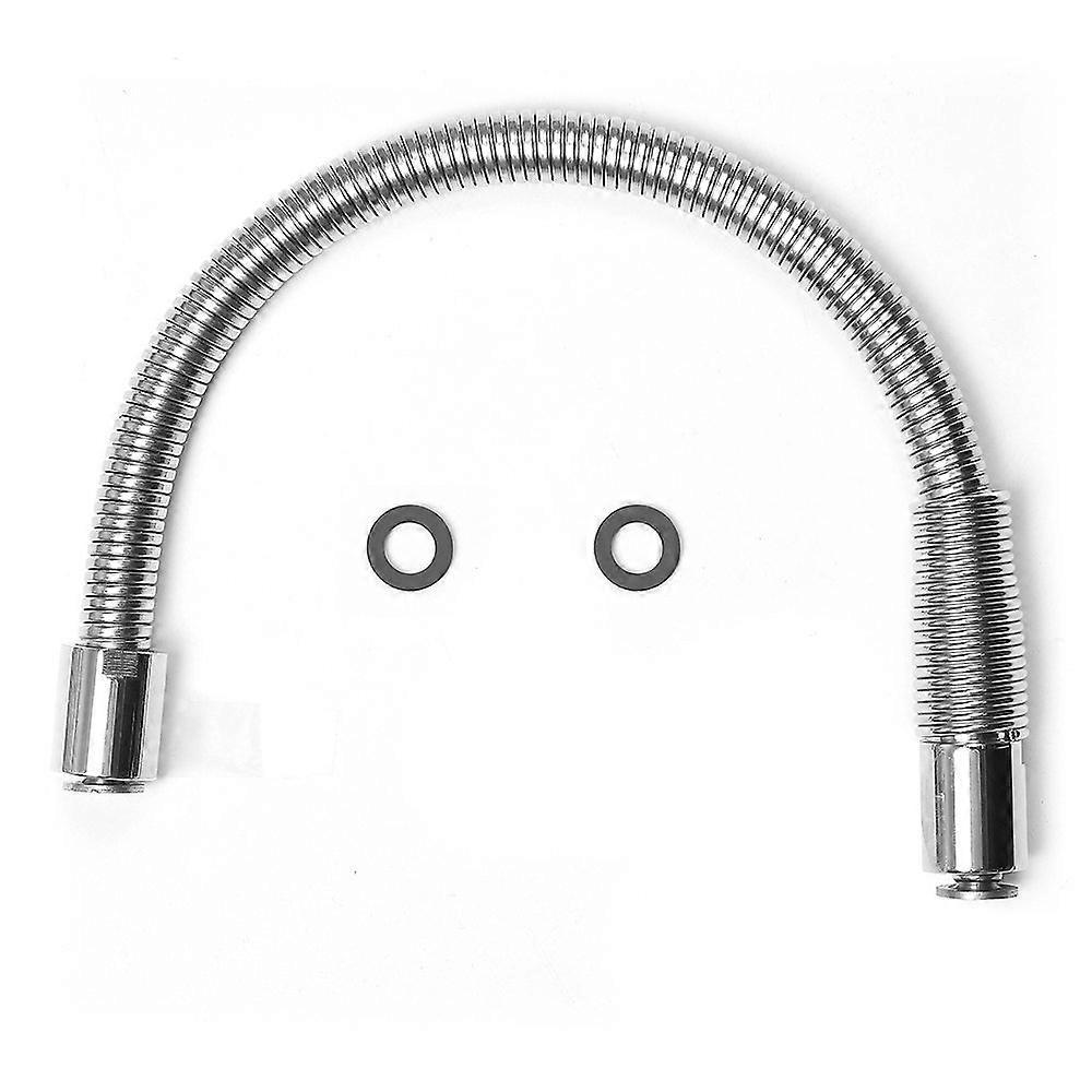 Ersatz-Sprühschlauch für Küchenspüle 45,7 cm Verchromtes Finish Handbrause Schlauch kompatibel mit Standardarmaturen