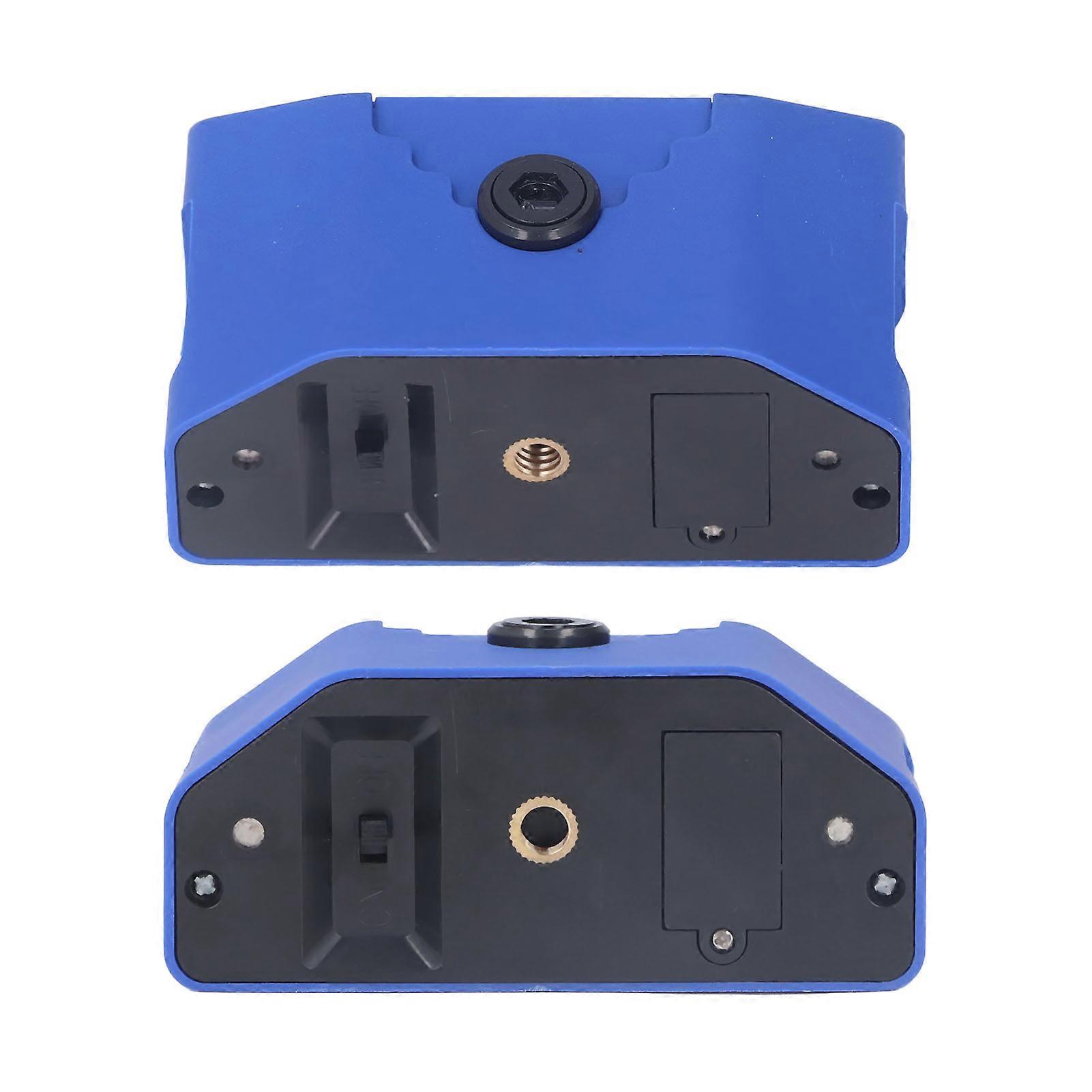 Line Laser Vertical Cross Marker Mini Multifunctional Level Measuring Instrument Tool Blue 