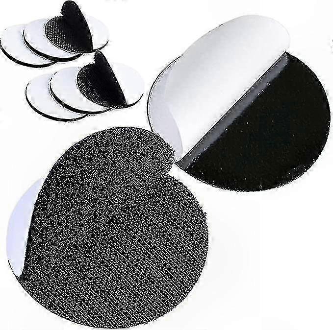 250 Pairs of Adhesive Loop Dots, 20mm Hook Coins for Easy Fastening Solutions