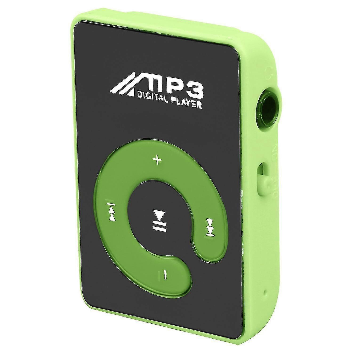 Ultra-Portable USB MP3 Player with 8GB Memory - Clip-On Design for Easy Use