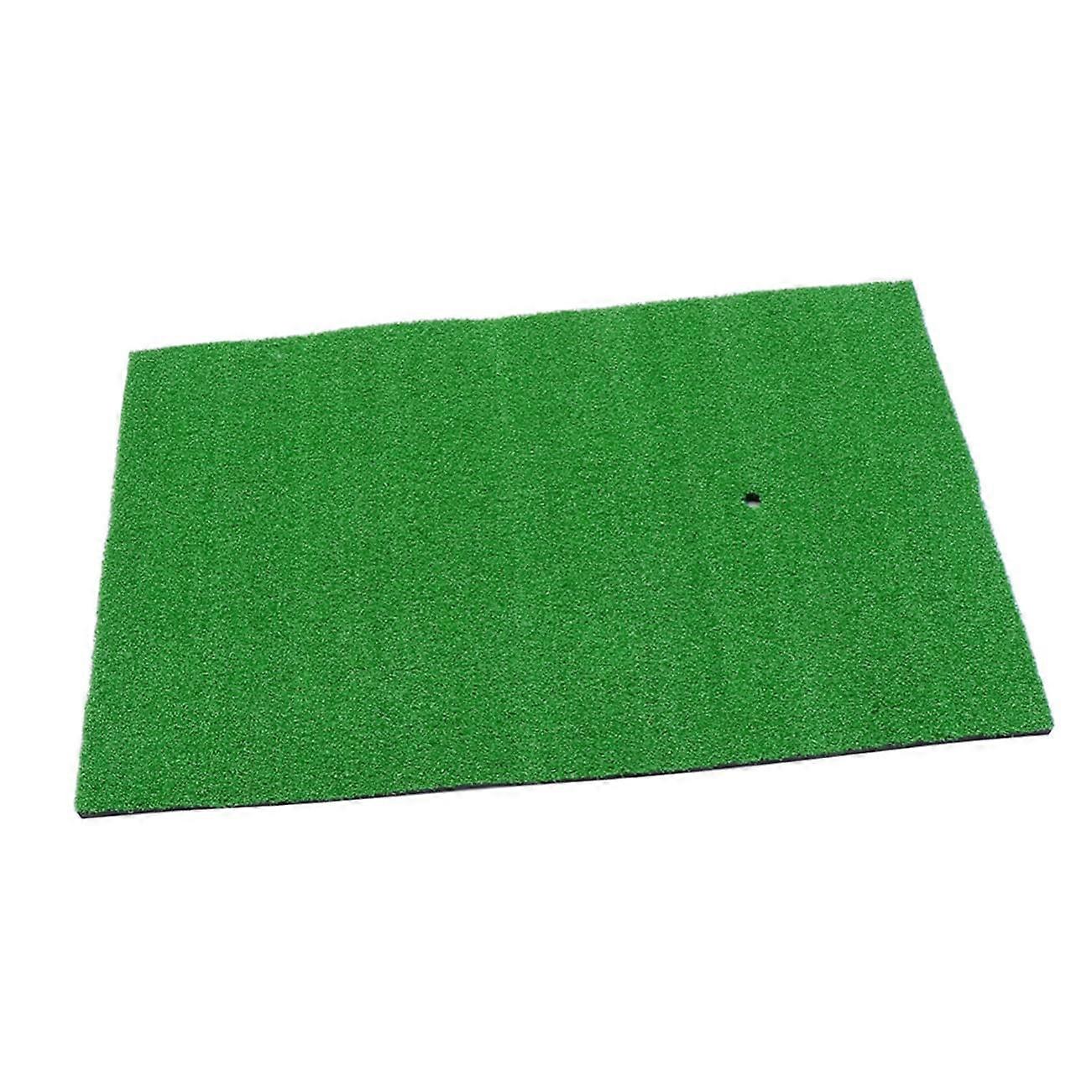 Portable Golf Hitting Mat For Home And Office Outdoor Practice Durable Material Beginner Friendly Includes Tee