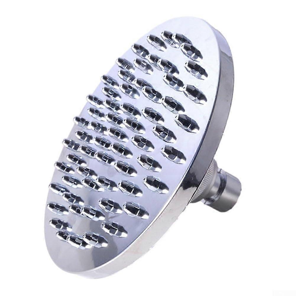 "Polished Chrome Shower Head 15.2 cm, Adjustable Angle, Slim and Stylish Design for Modern Bathrooms"