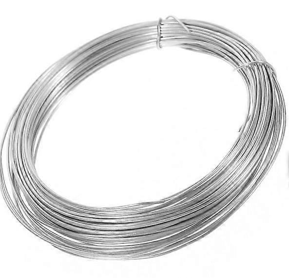 1 Roll Bendable Aluminum Wire Crafting Wire String For Floral Arrangements Jewelry Making And Sculpting Projects 3mm 15m