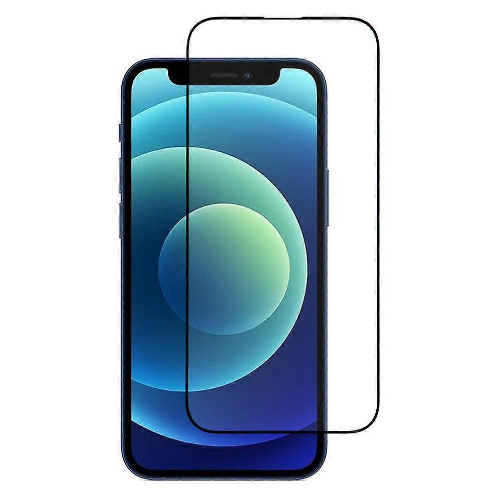 ITIETIEは、iPhone 12ミニスクリーンプロテクター0.25mm高アルミニウムシリコンガラスシルク印刷フィルムと互換性があります