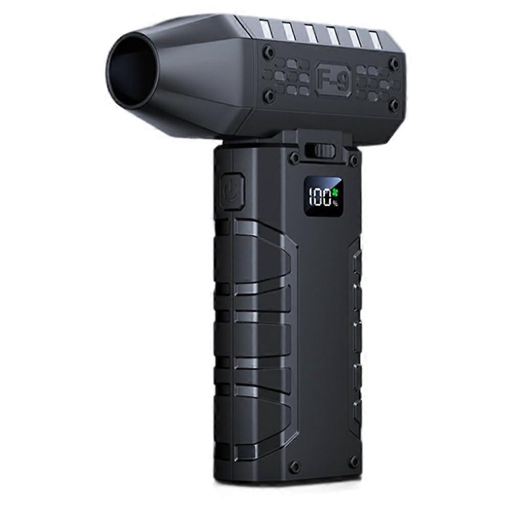 Handheld Electric Mini Air Blower, Performance 160000 RPM and 52m/S Wind Speed with LED Display