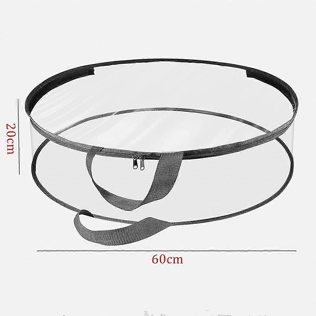 Gjennomsiktig innvendig oppbevaringspose for organisering og oppbevaring av gjenstander