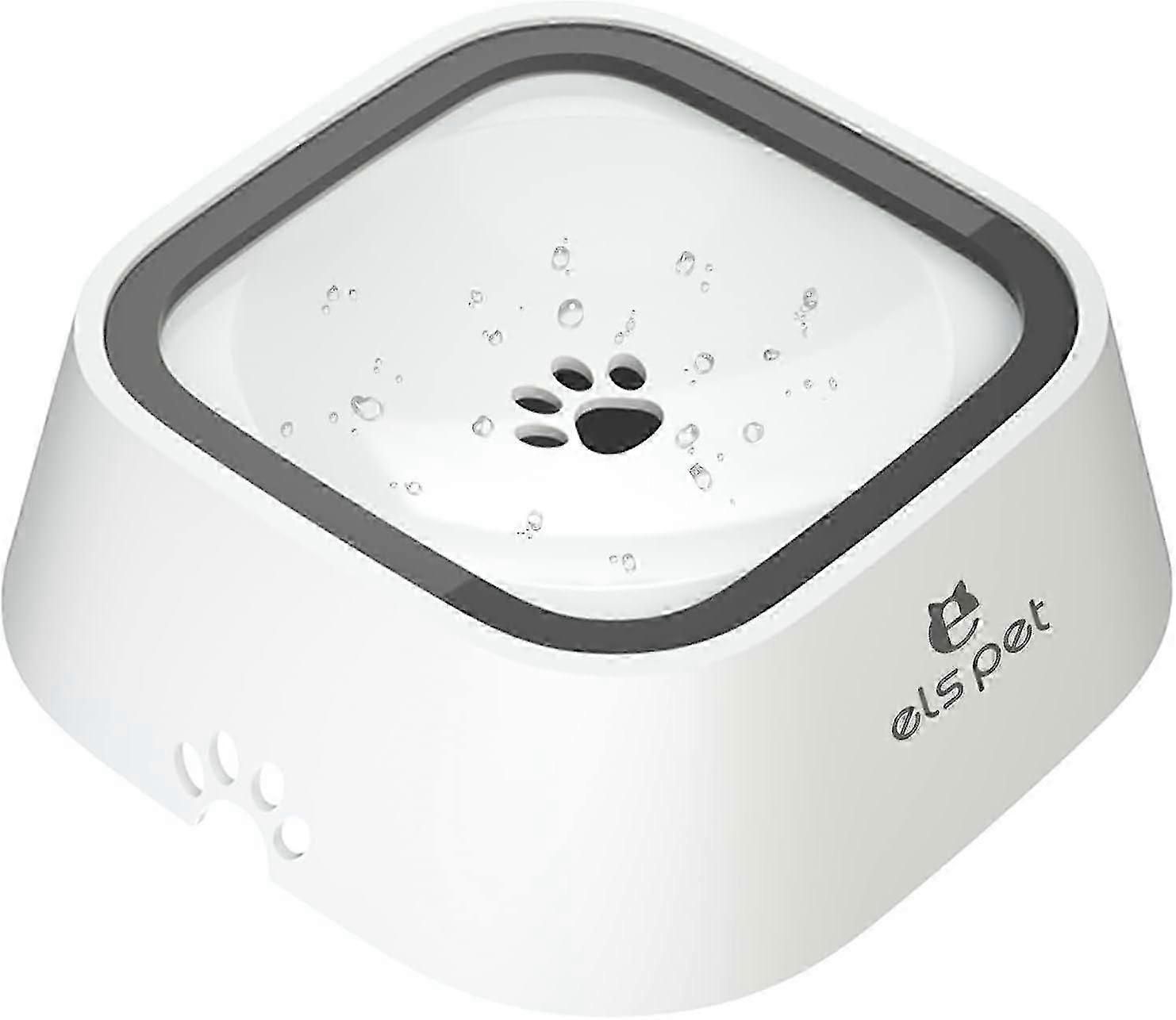 Hundenapf Kein Verschütten, Haustier-Wassernapf Kein Tropfen Langsamer Wasserzulauf Katzennapf, Haustierwasserspender Reisewassernapf für Hunde Katzen -CHSZ
