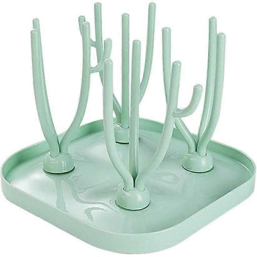 Foldable tree-shaped baby bottle drainer, practical baby bottle drying rack, ideal for organizing kitchen space
