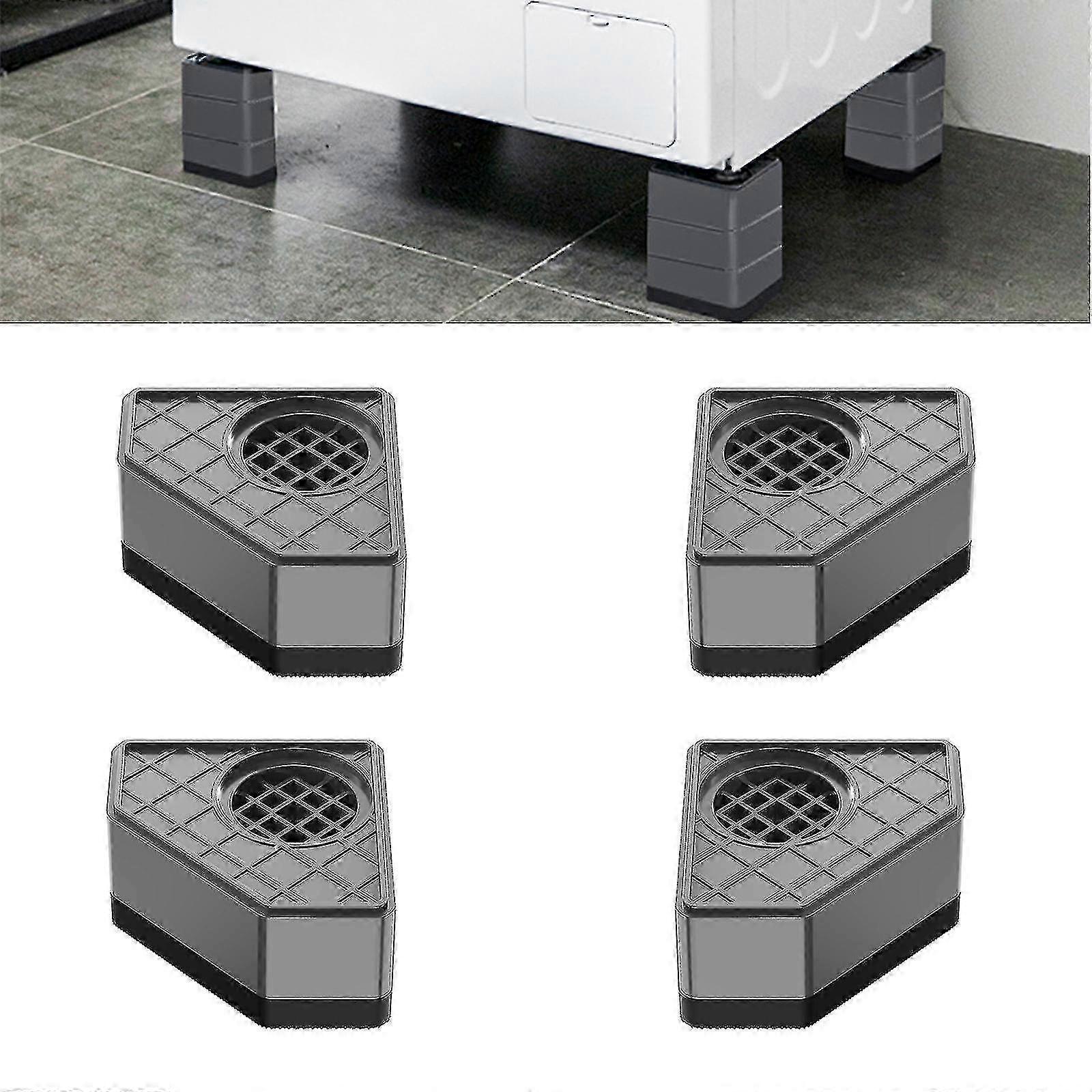 Anti Vibration Pads for Washing Machine - 4pc Noise Reduction Shock Absorbers for Quiet Laundry
