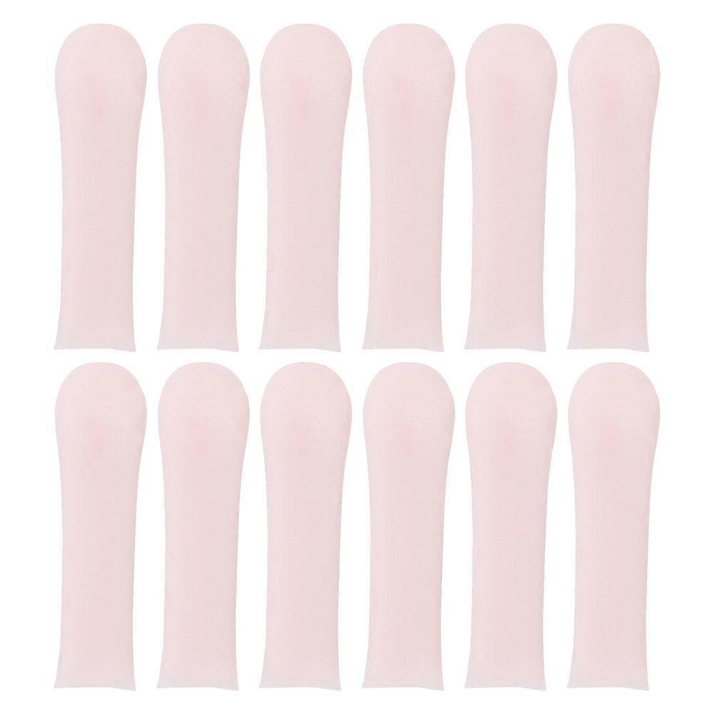 Ear Cleaning Kit with Soft Comfortable Silicone Sleeves for Ear Spoon Tools Pink Reusable and Easy to Clean 12pcs