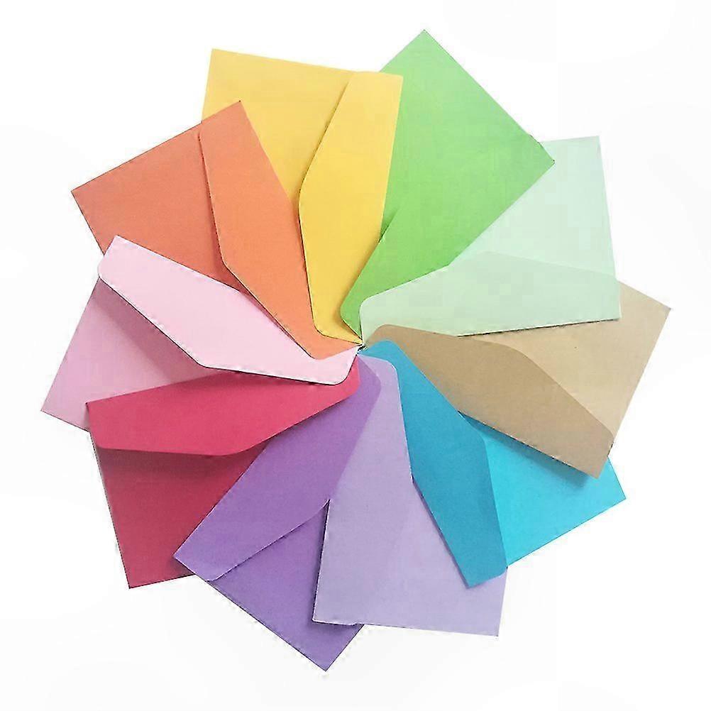 30-Pack Colorful Envelopes for Gifts, Invitations, and Notes