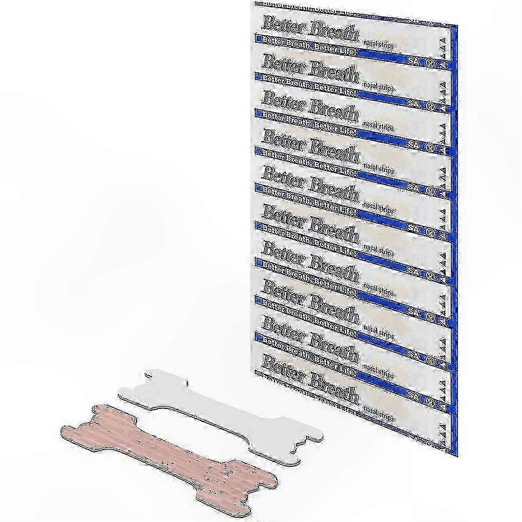Anti-Snoring Nose Strips for Better Breathing, 100 Count Nasal Strips for Quiet Sleep