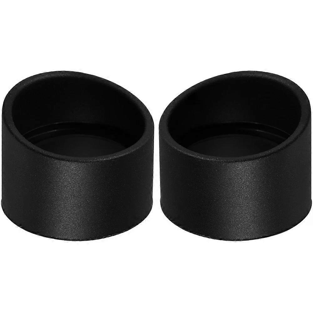 Microscope Eye Shields, 2 Pcs Rubber Foldable Eye Guards for Stereo Microscopes Protection