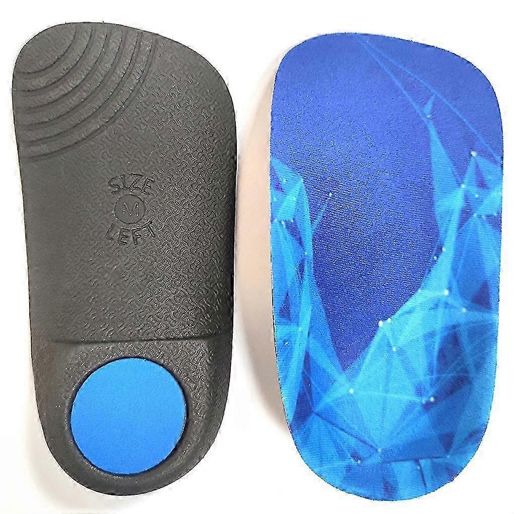 1Pair Arch Support Plantar Fasciitis Insoles 3/4 Length Orthotic In...