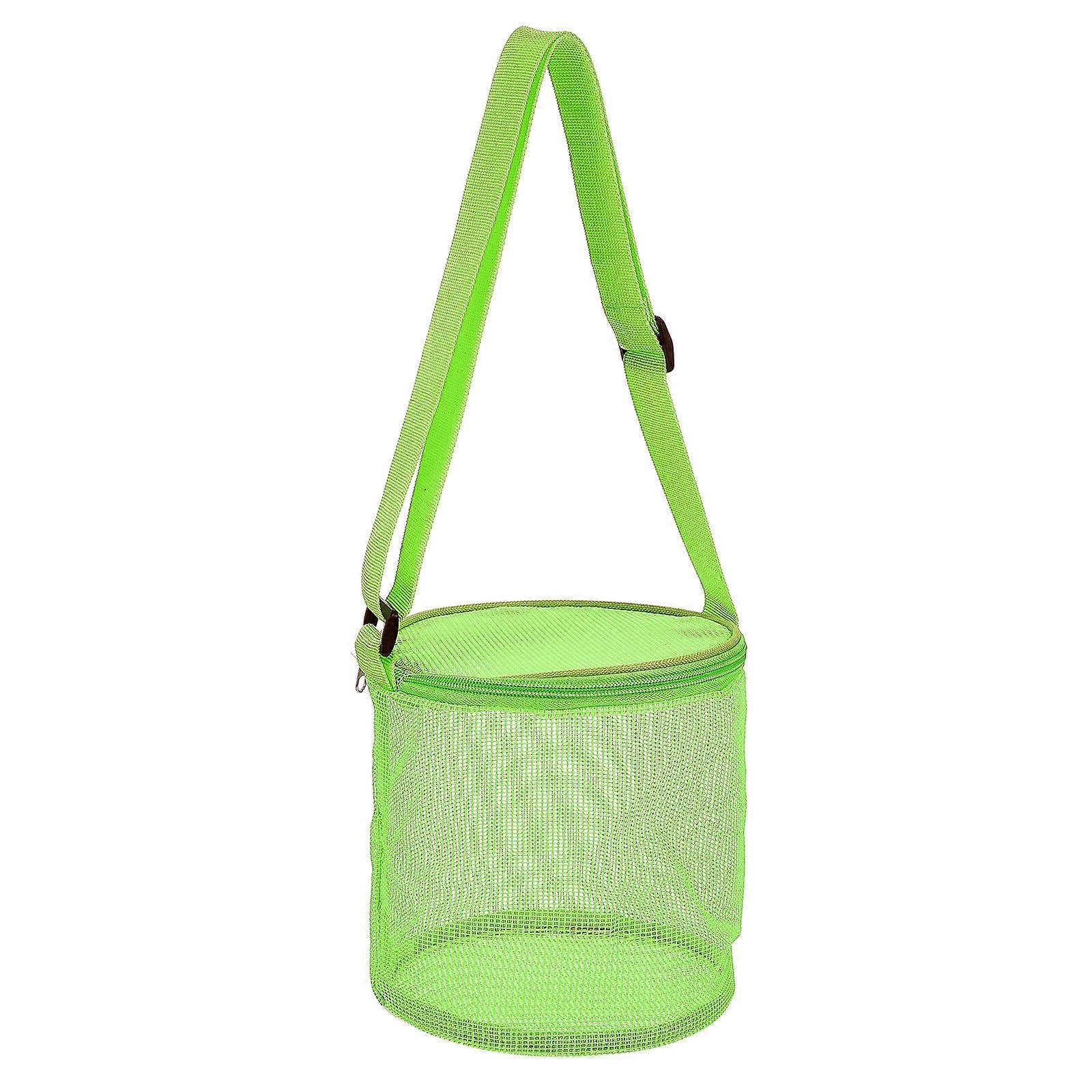 Sand Storage Bag Breathable Seashell Storage Bag for Storaging 1Pcs